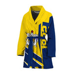 Sorority Bath Robe - Sigma Gamma Rho Half Concept Women's Bath Robe