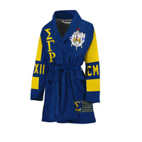 Sorority Bath Robe - MCM Sigma Gamma Rho Women's Bath Robe