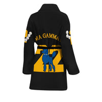 Sorority Bath Robe - Sigma Gamma Rho Pearl Women's Bath Robe