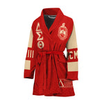 Sorority Bath Robe - MCM Delta Sigma Theta Women's Bath Robe