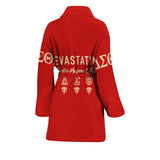 Sorority Bath Robe - Delta Sigma Theta Style Women's Bath Robe