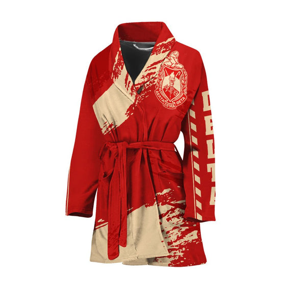 Sorority Bath Robe - Delta Sigma Theta Nineteen Women's Bath Robe