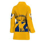 Sorority Bath Robe - Sigma Gamma Rho Yellow Pearl Women's Bath Robe