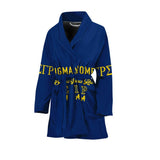 Sorority Bath Robe - Sigma Gamma Rho Style Women's Bath Robe