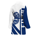 Sorority Bath Robe - Zeta Phi Beta Half Concept Women's Bath Robe