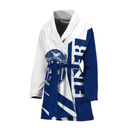 Sorority Bath Robe - Zeta Phi Beta Half Concept Women's Bath Robe