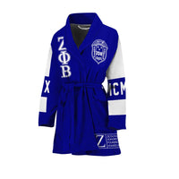 Sorority Bath Robe - MCM Zeta Phi Beta Women's Bath Robe