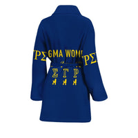 Sorority Bath Robe - Sigma Gamma Rho Style Women's Bath Robe