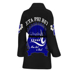 Sorority Bath Robe - Zeta Phi Beta Pearl Women's Bath Robe